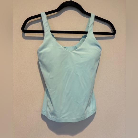 Lululemon Athletica Align Waist Length Tank Light Blue - Picture 1 of 4